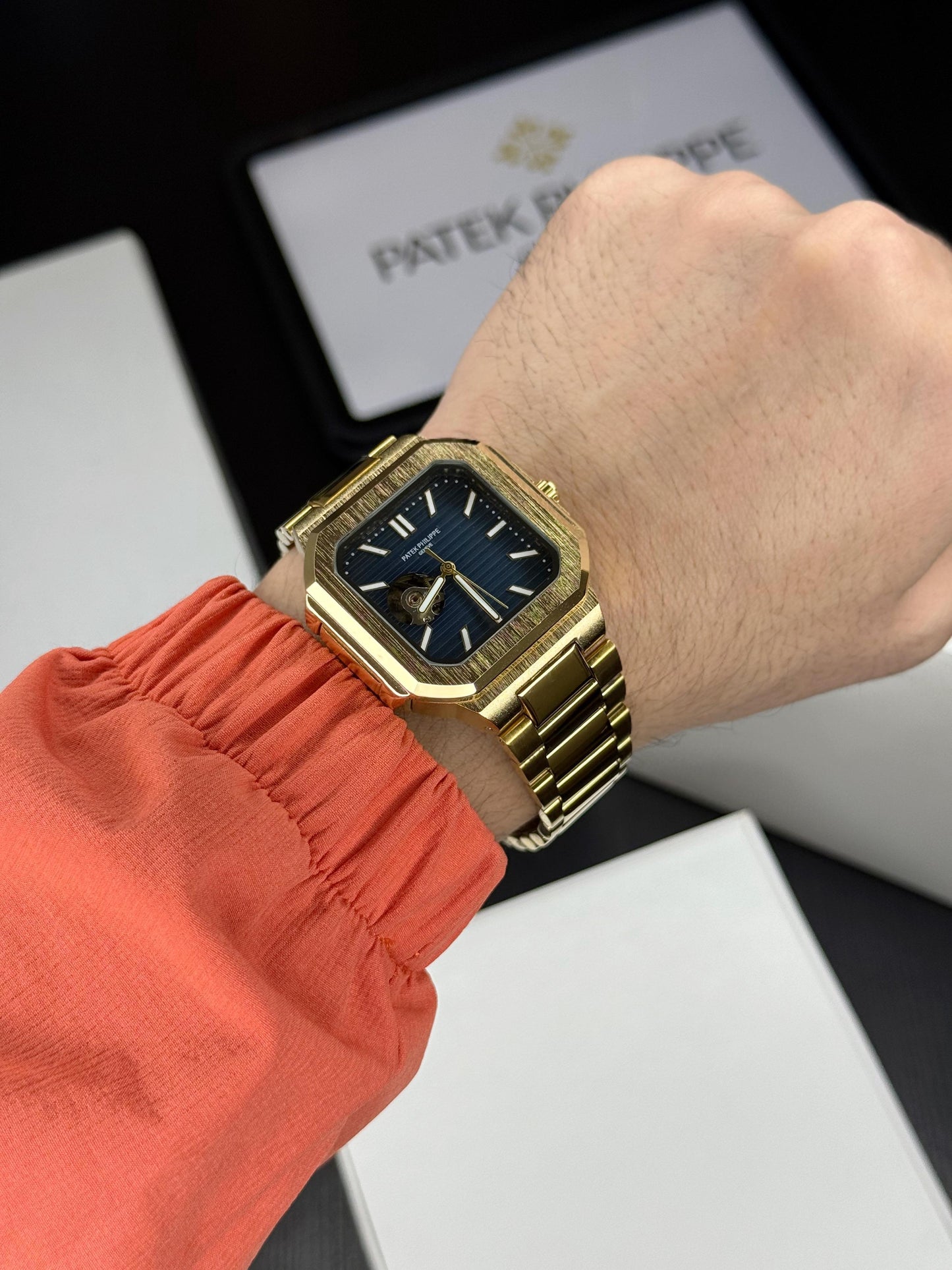 Patek Philippe Men's Luxury Skeleton Watch