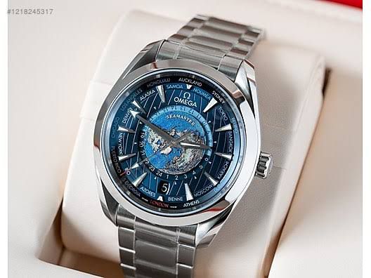 OMEGA AQUA TERRA WORLD TIMER