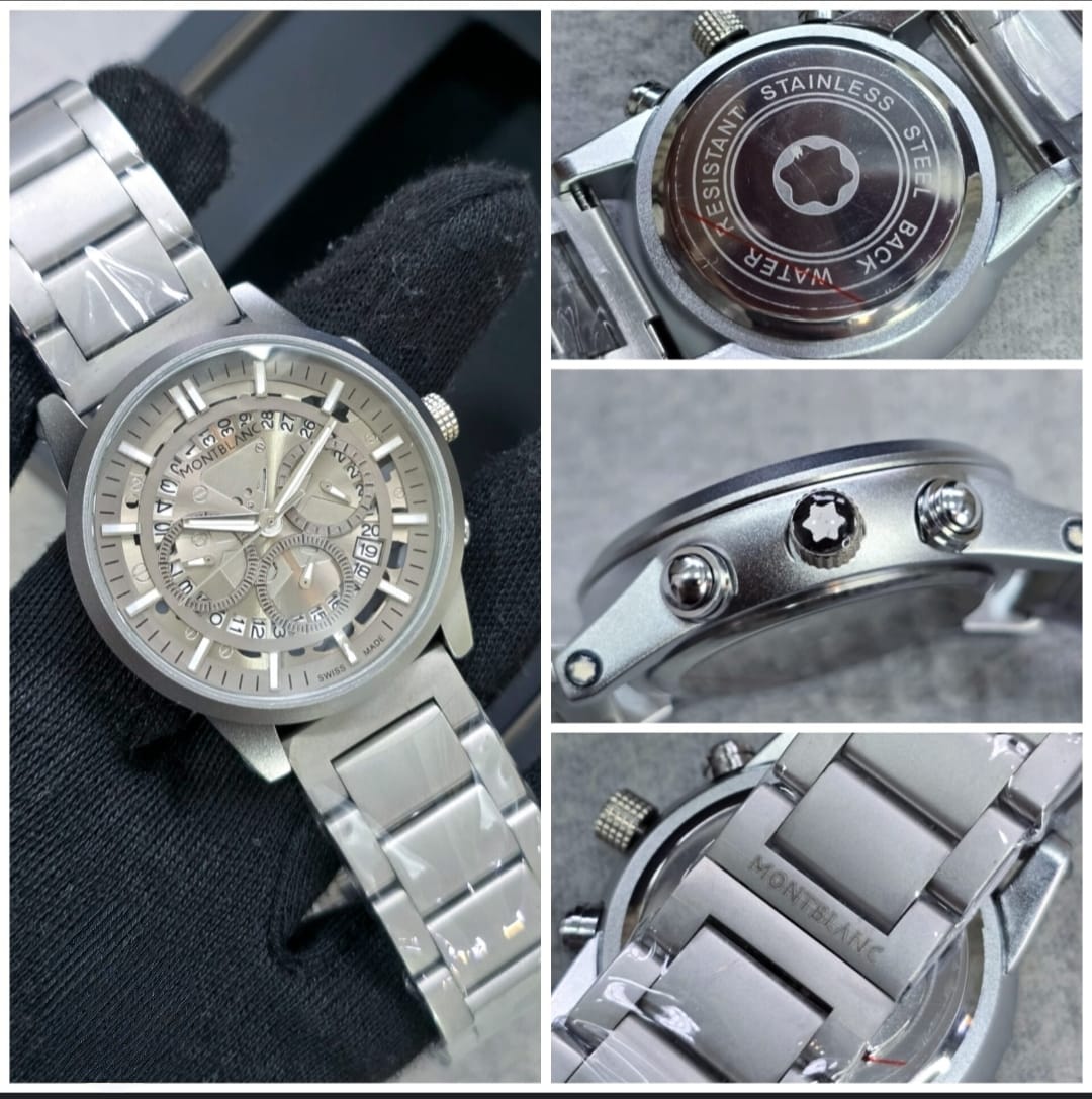 MontBlanc Analogue Men's Watch With Chronographs Working