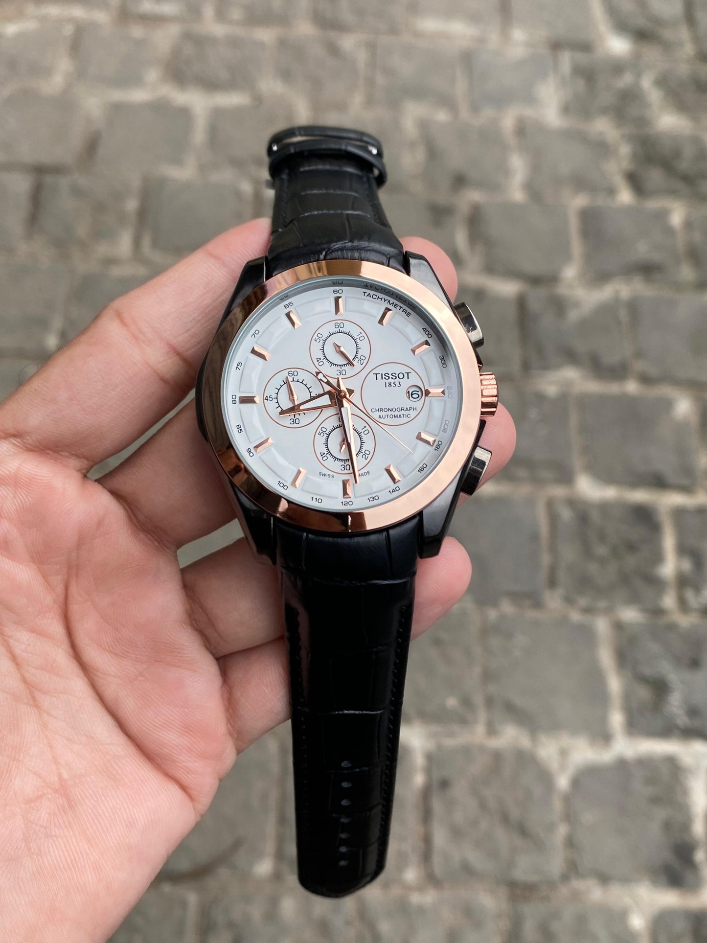 Tissot 1853 Leather Belt With Double Lock