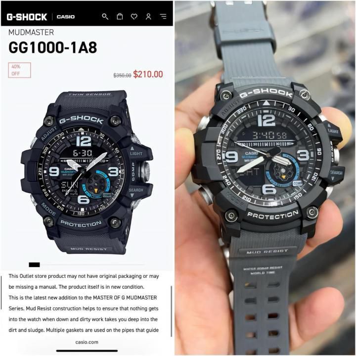 G-SHOCK MUDMASTER GG-1000 β BUILT FOR THE TOUGHEST TERRAIN