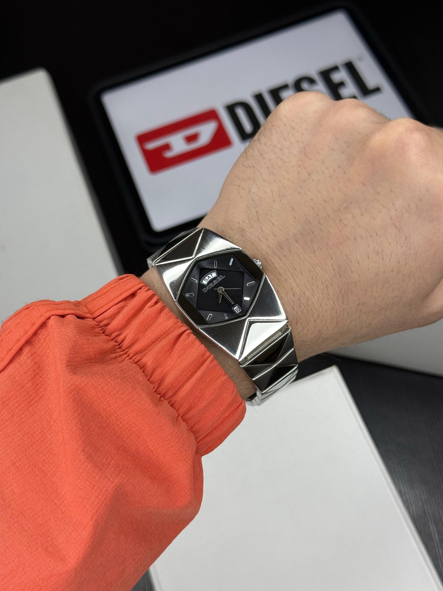 Diesel Silver Pyramid