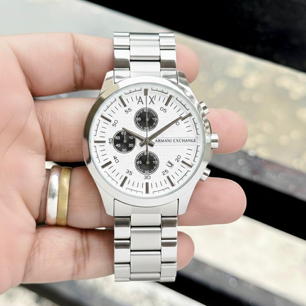 Armani Exchange Men's Stainless Steel Chronograph