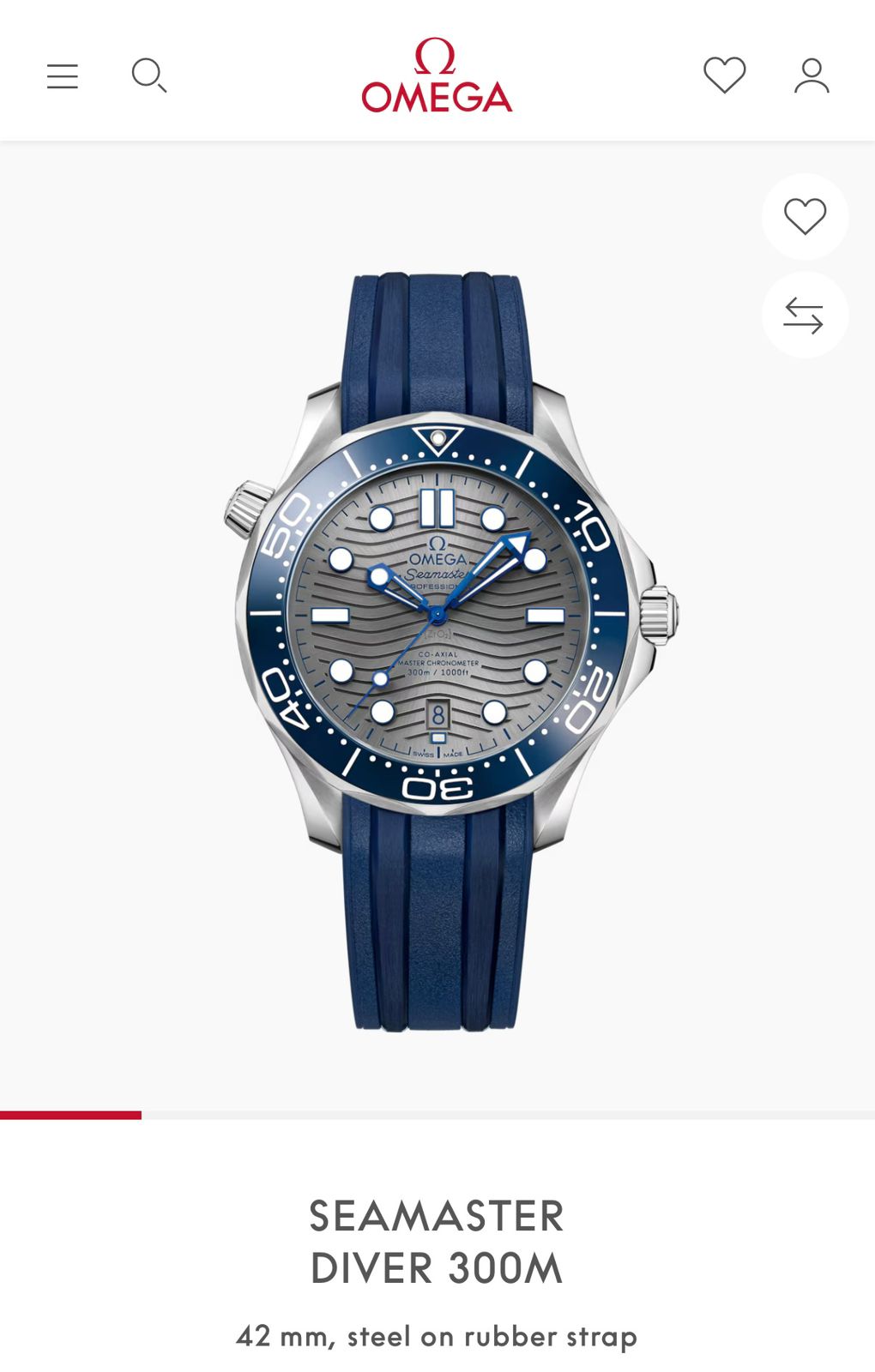 Omega Seamster Diver300M Limited Edition