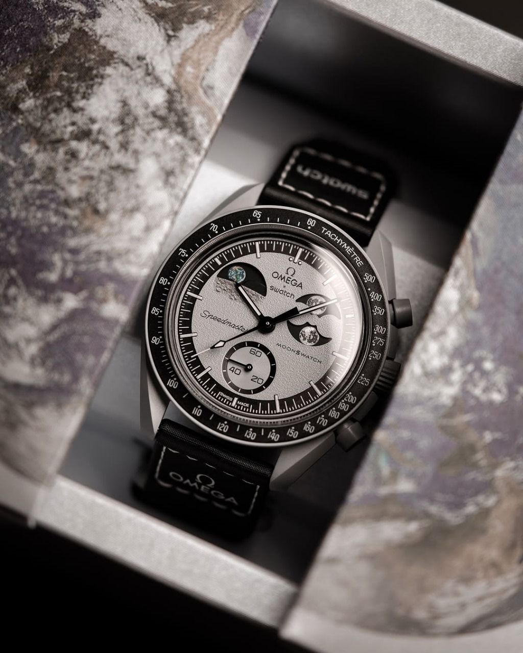 Mega x Swatch Speed master - Moon Swatch