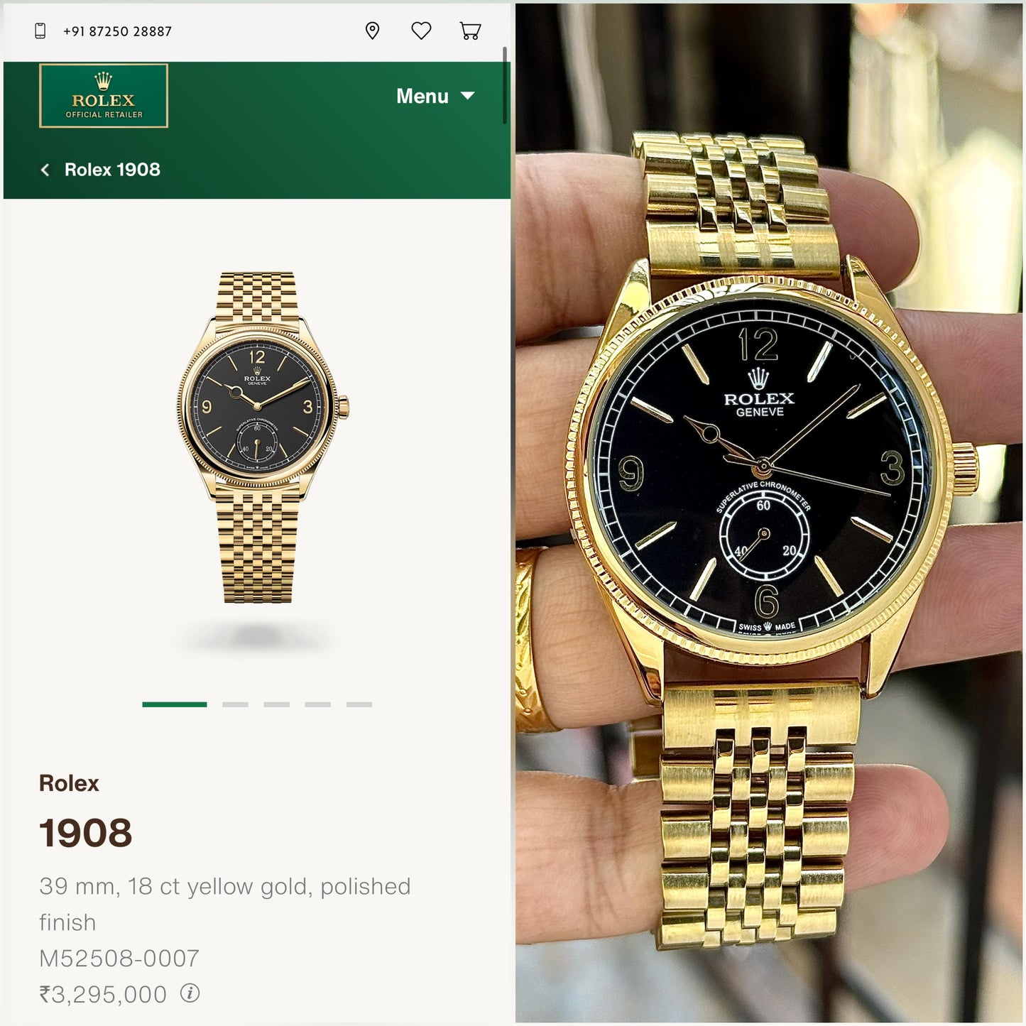 ROLEX 1908 – THE ROYAL CLASS LUXURY TIMEPIECE