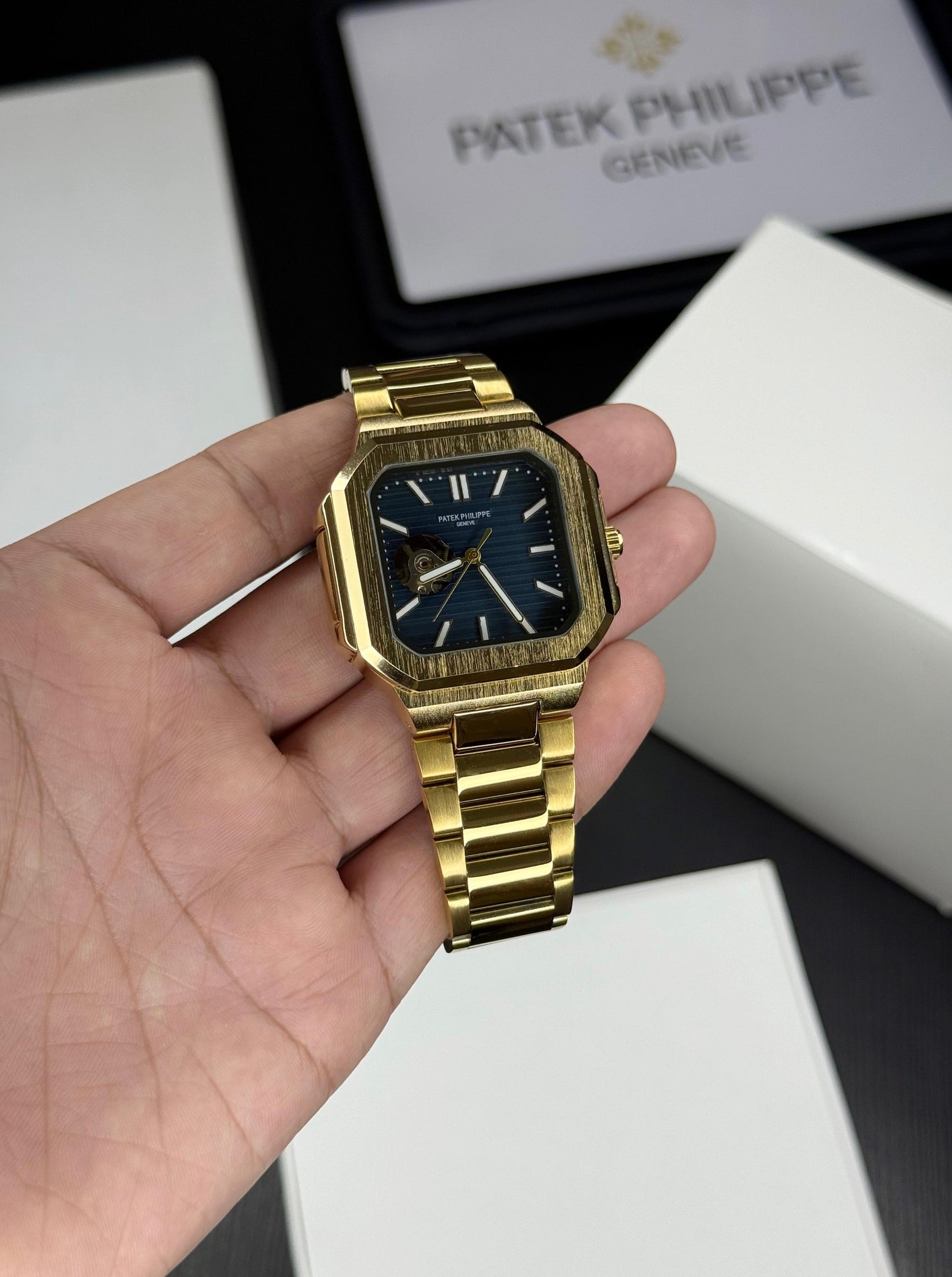 Patek Philippe Men's Luxury Skeleton Watch