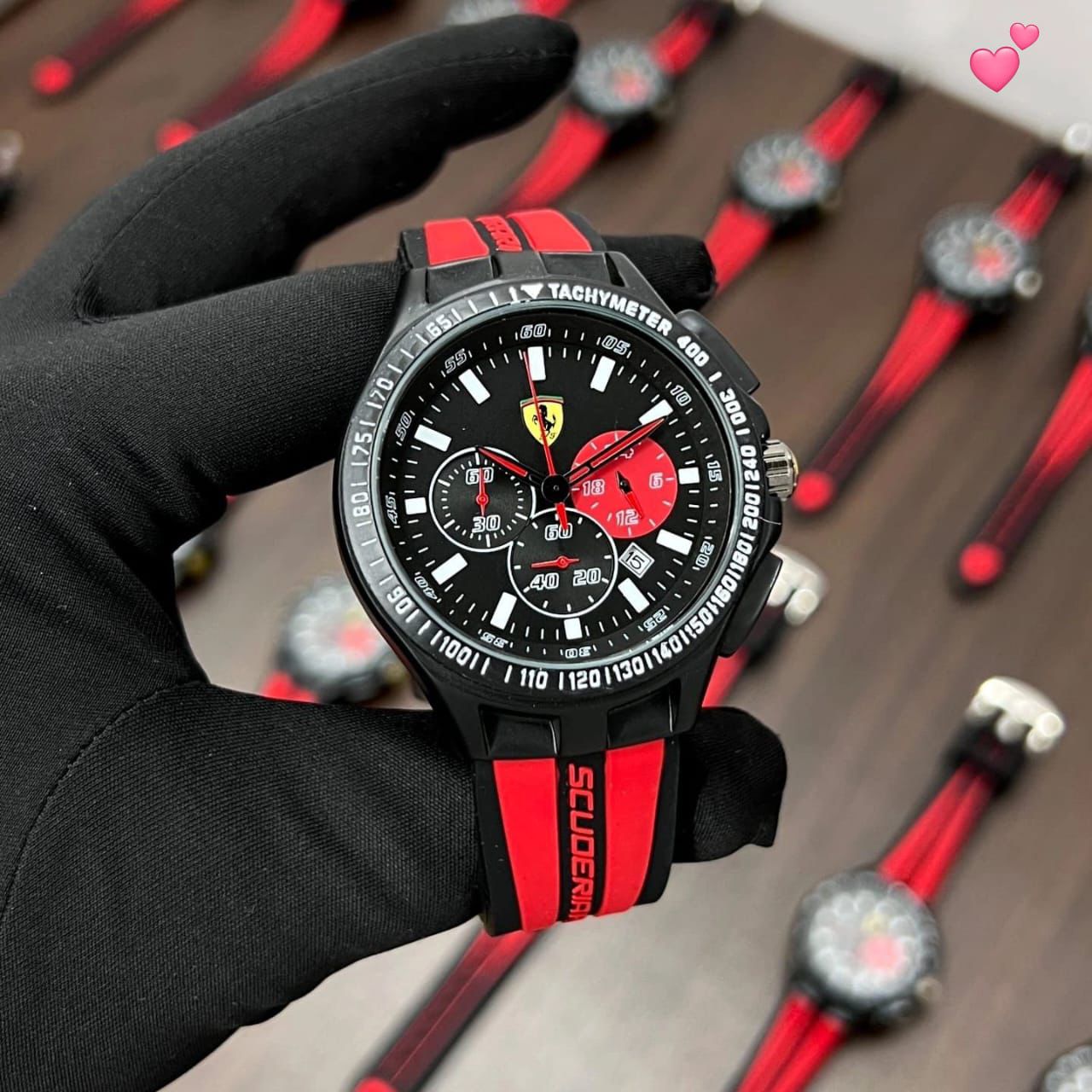 Scuderia Ferrari NEW SPORTY WRIST WATCH SERIES