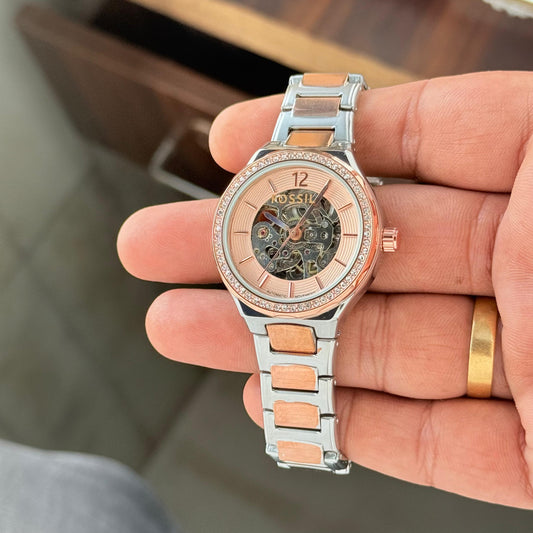 Fossil Eevie Women's Skeleton Premium Collection