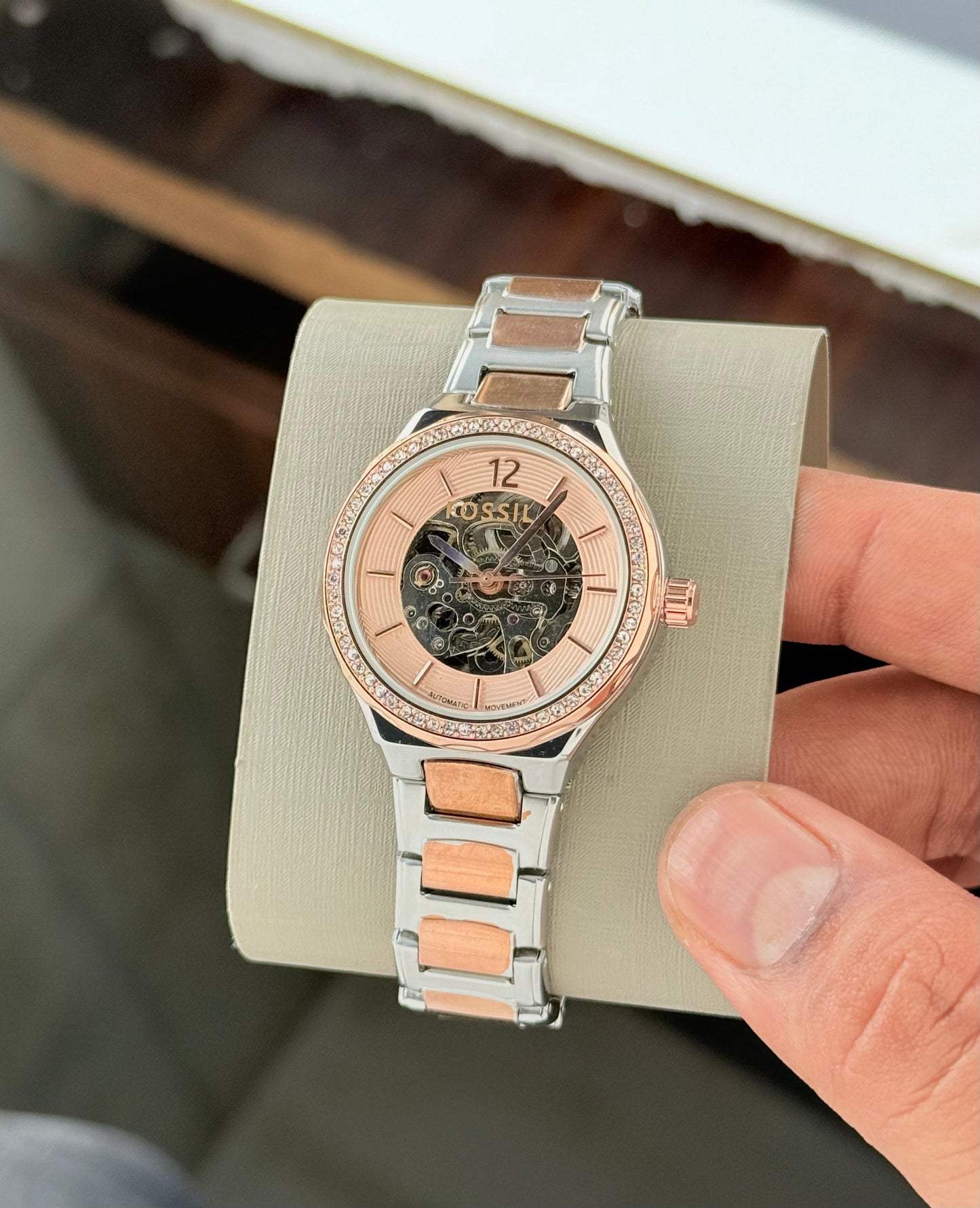 Fossil Eevie Women's Skeleton Premium Collection