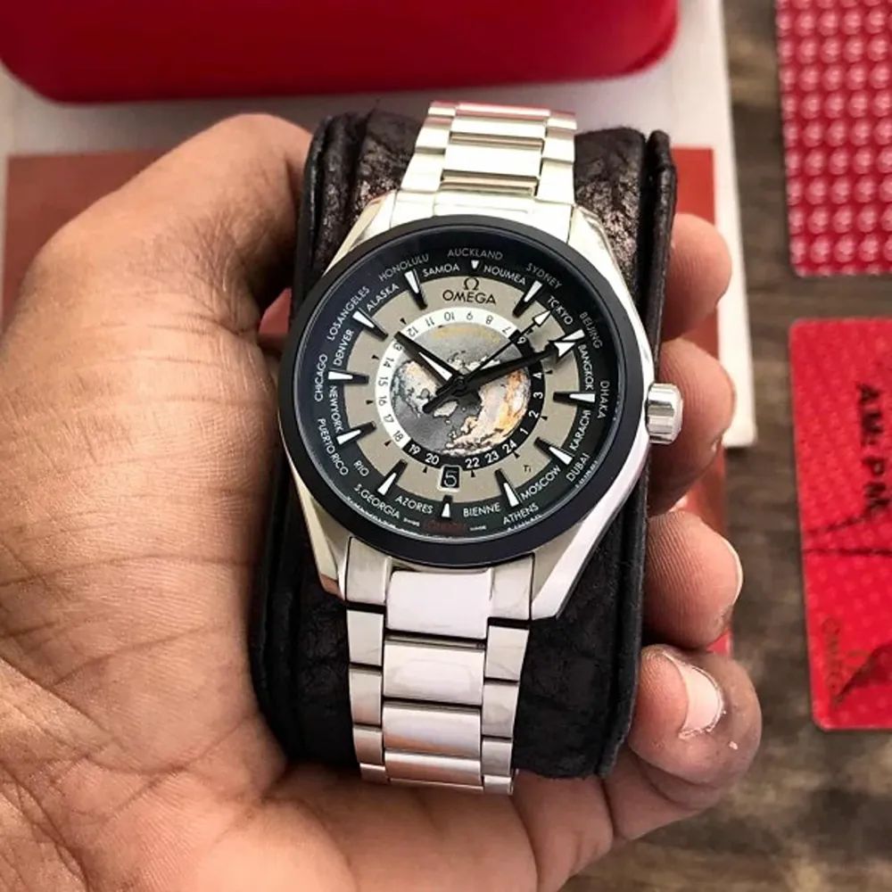 OMEGA AQUA TERRA WORLD TIMER