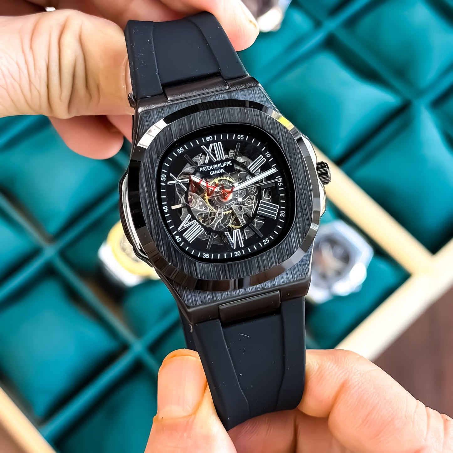 Patek Nautilus Automatic Full Black