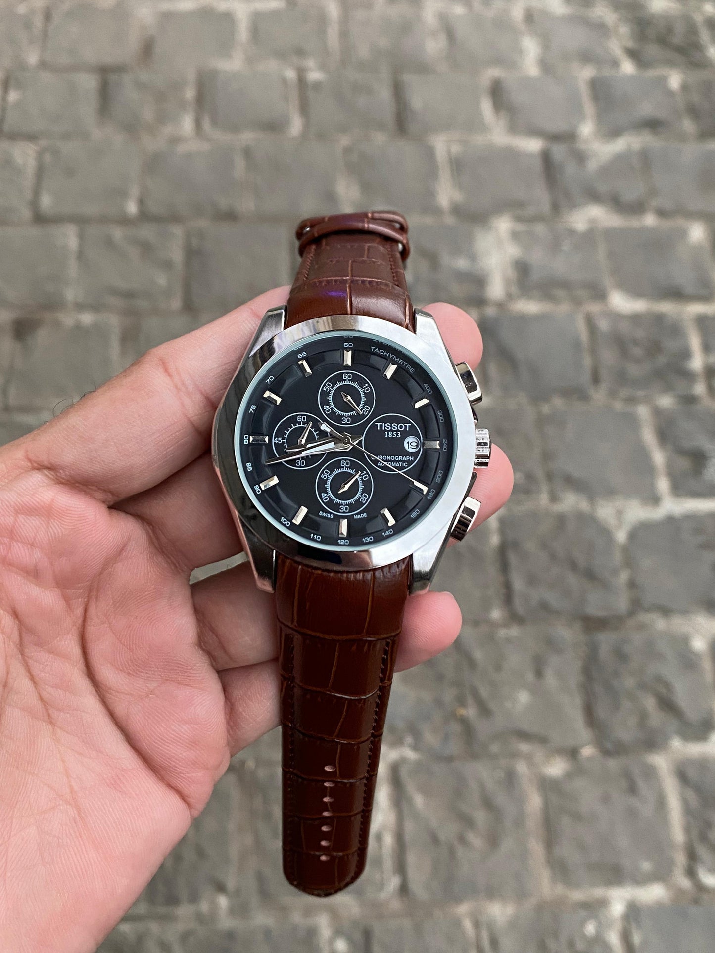 Tissot 1853 Leather Belt With Double Lock