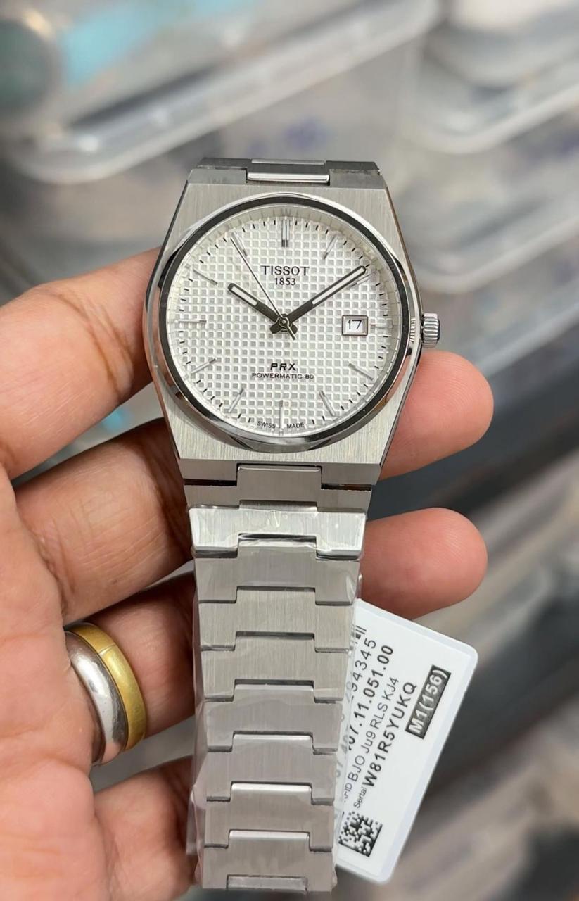 The Tissot PRX powematic 80 Automatic