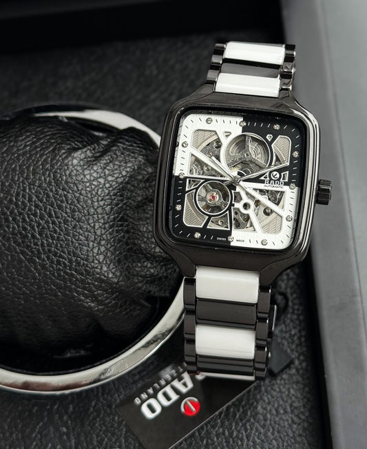 Rado  Men's Series  white & Black Ceramic body