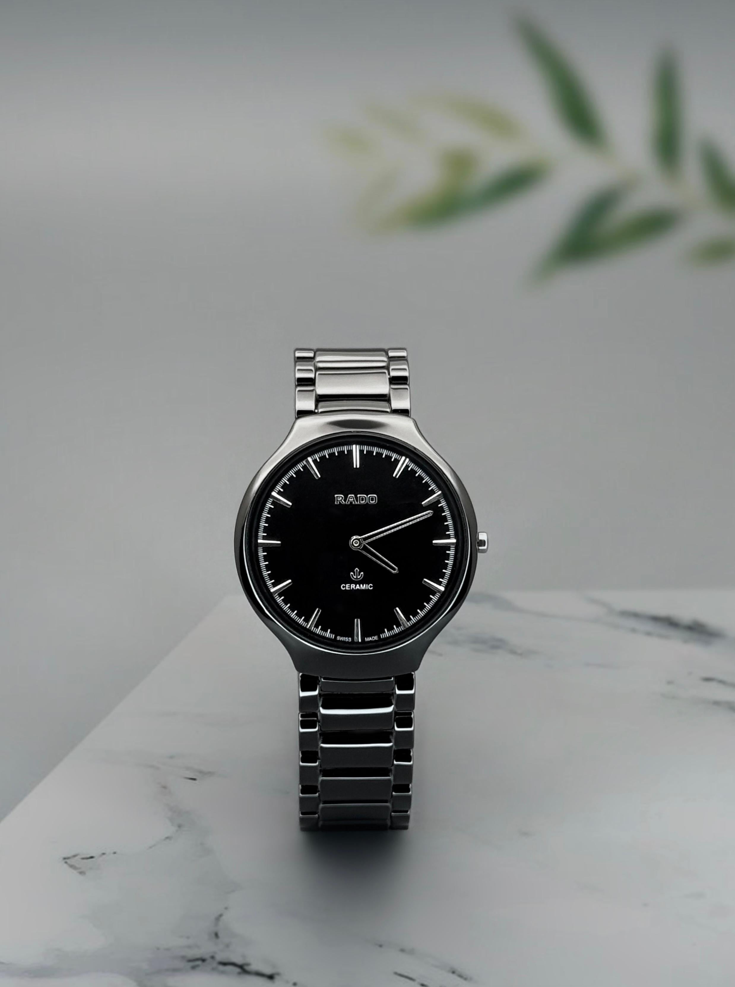 RADO TRUE ROUND FULL CERAMIC Men's Watch