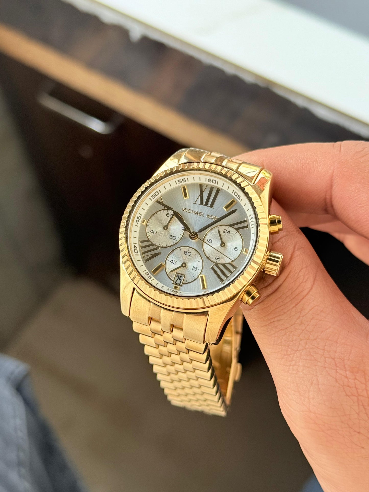 Michael Kors vintage classic Lexington chronograph series