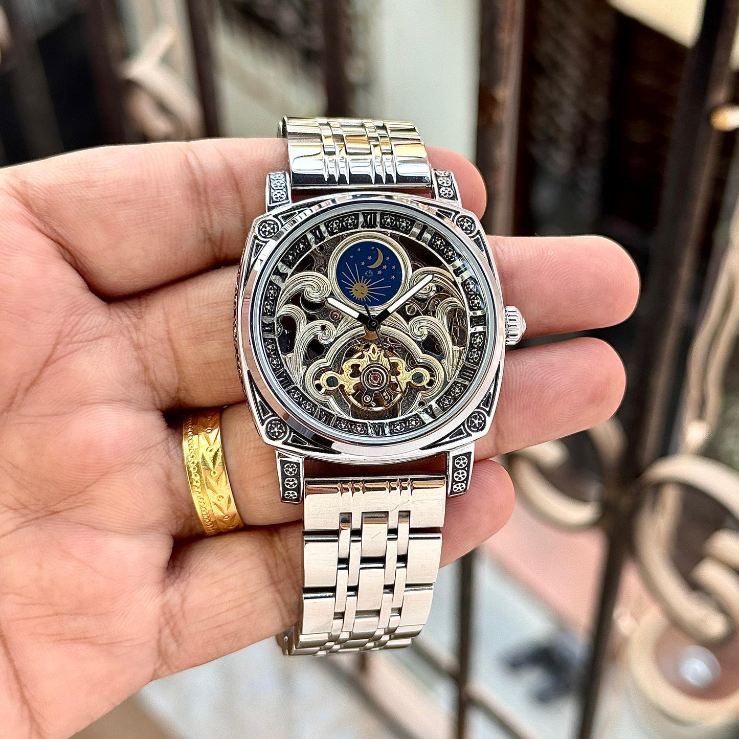 Patek Philippe Skeleton Gold & Silver Edition