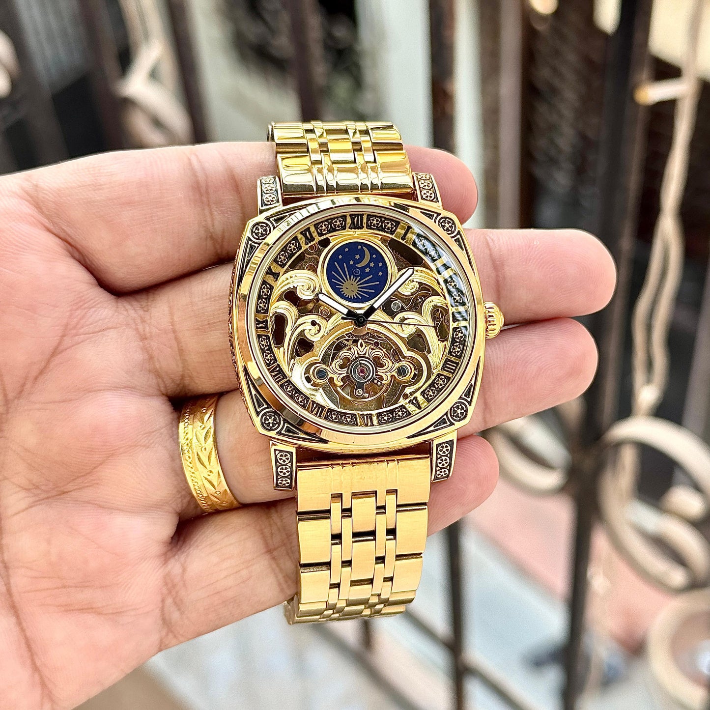 Patek Philippe Skeleton Gold & Silver Edition