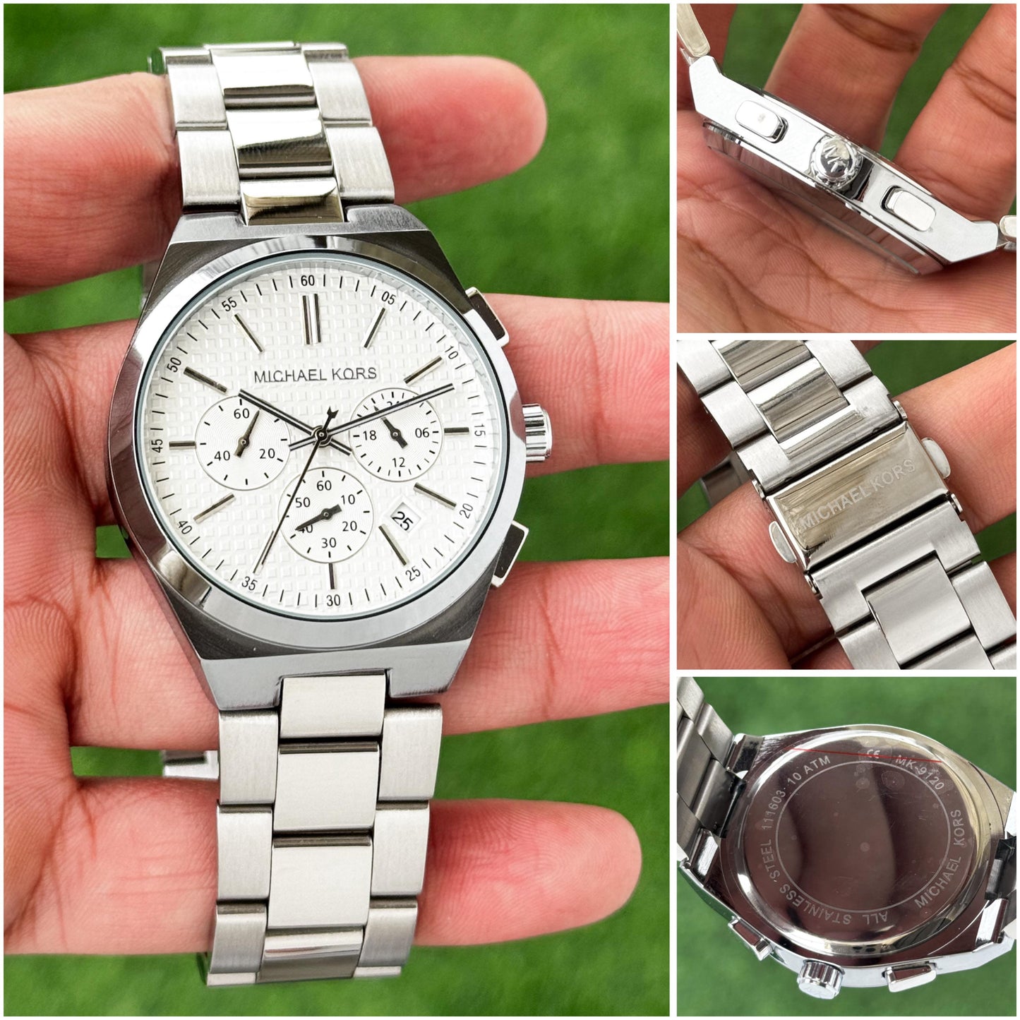 Michael Kors  For men white dial analog watch