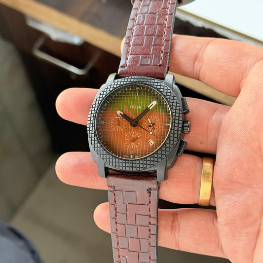 Fossil Minecraft Chronograph