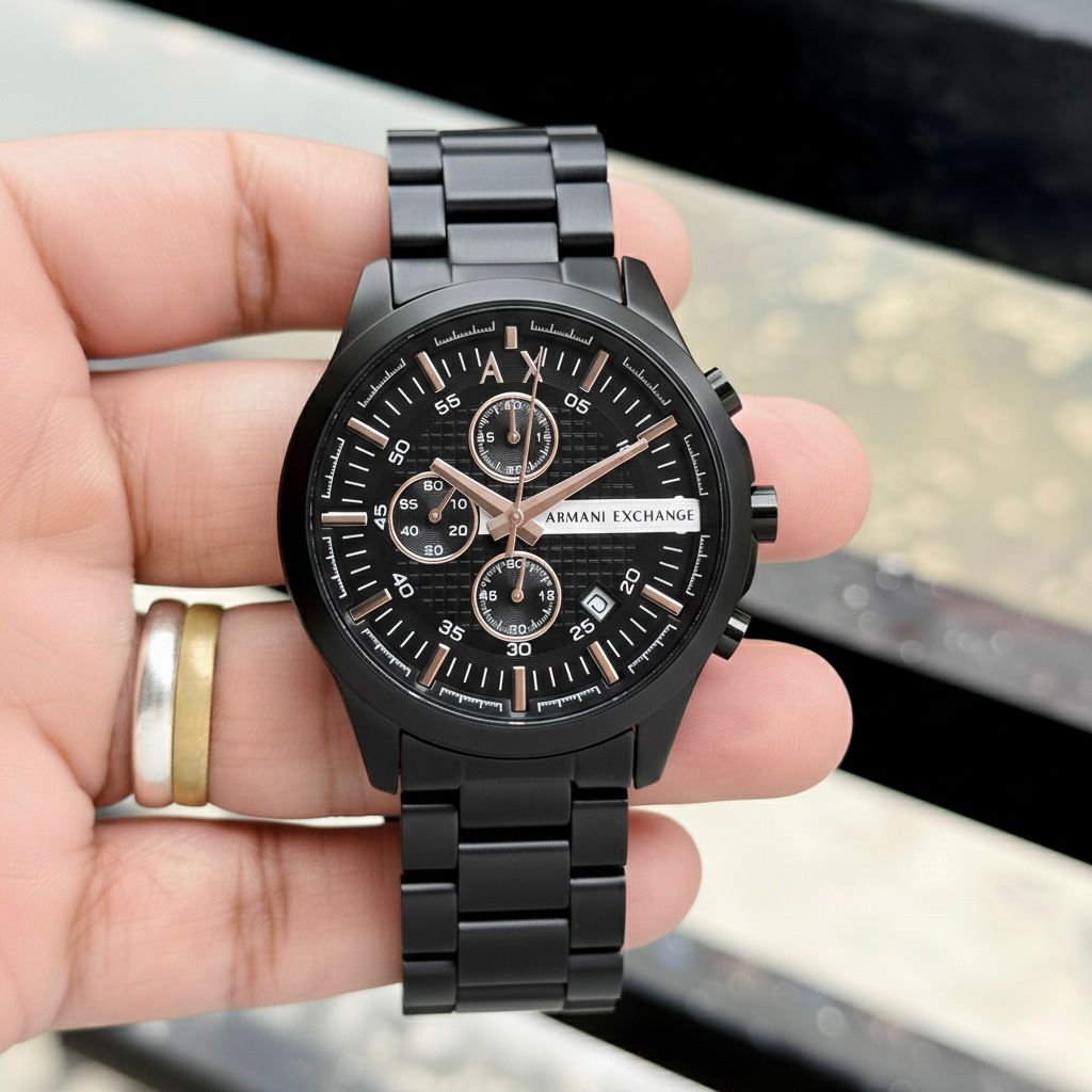 Armani Exchange Men's Stainless Steel Chronograph