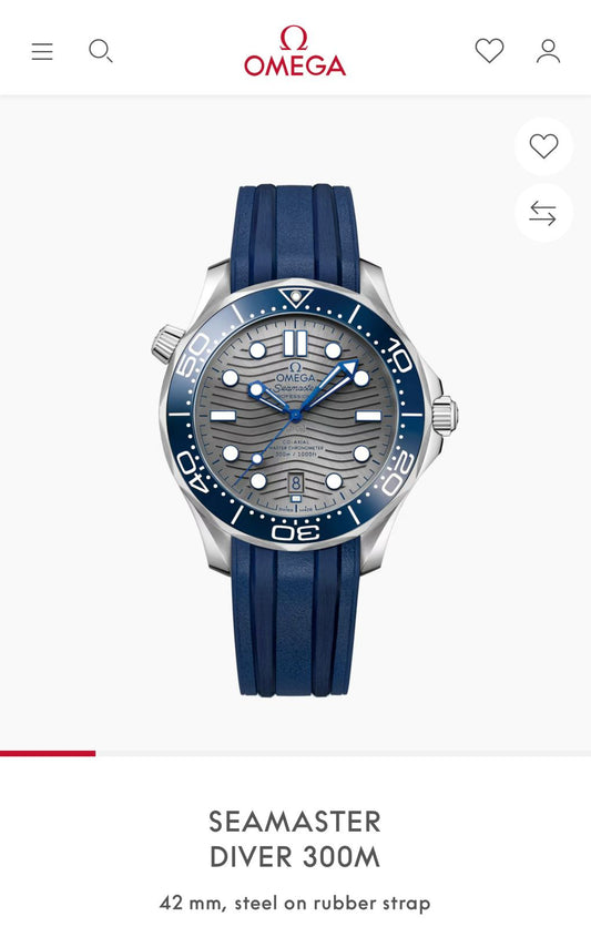 Omega Seamster Diver300M Limited Edition