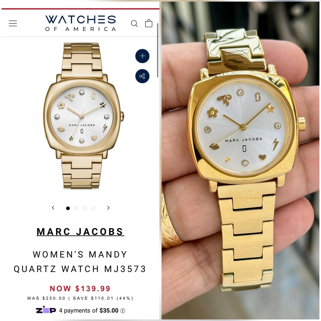 Marc Jacobs Women's Mandy  Original Model : MJ3573
