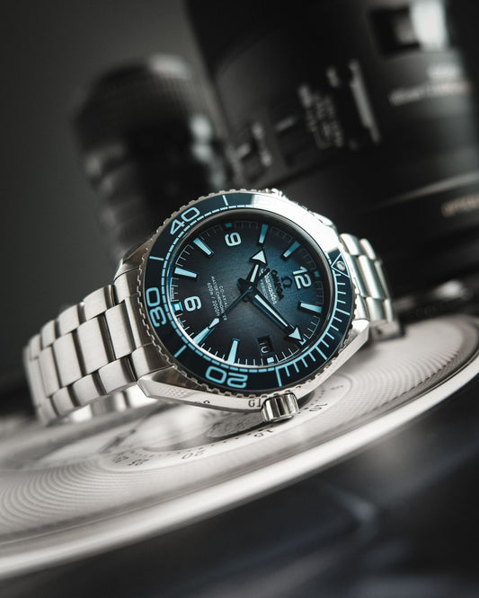 _Omega Professional Co-Axial Planet Ocean Master Chronometer Mens Watch